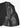 WOOL ESSENTIAL BLACK SLIM-FIT SUIT FOR MEN